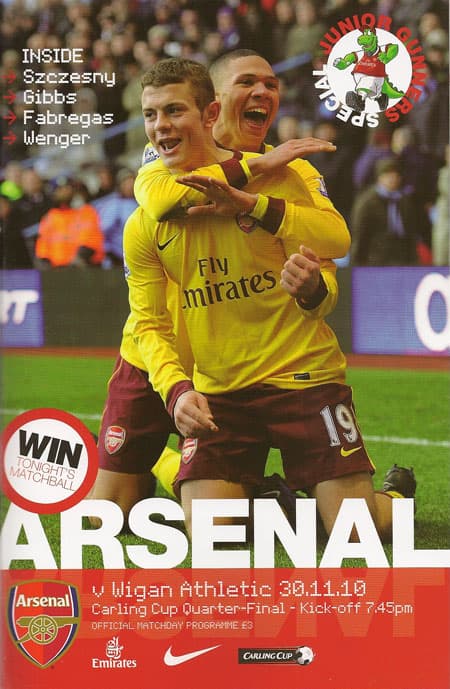 Arsenal FC v Wigan Athletic FC